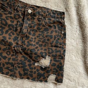 Cheetah Skirt